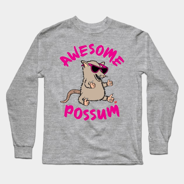 Awesome Possum 2020 Long Sleeve T-Shirt by TeeLabs